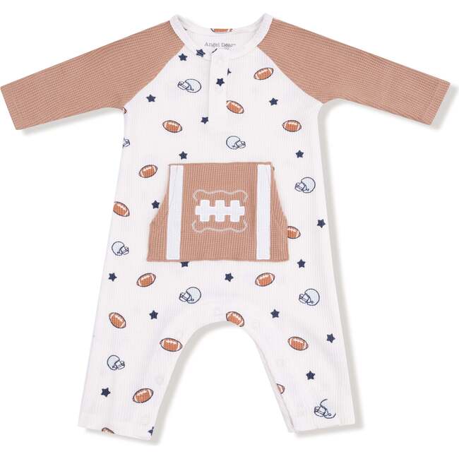 Footballs & Stars Henley Romper