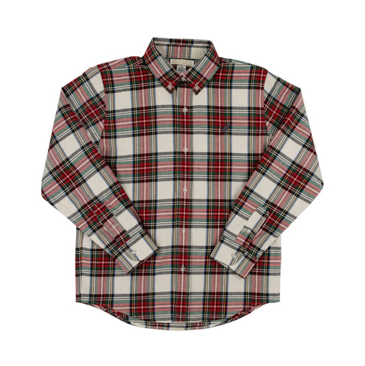 Dean's List Dress Shirt Flannel - Charlie Place Plaid