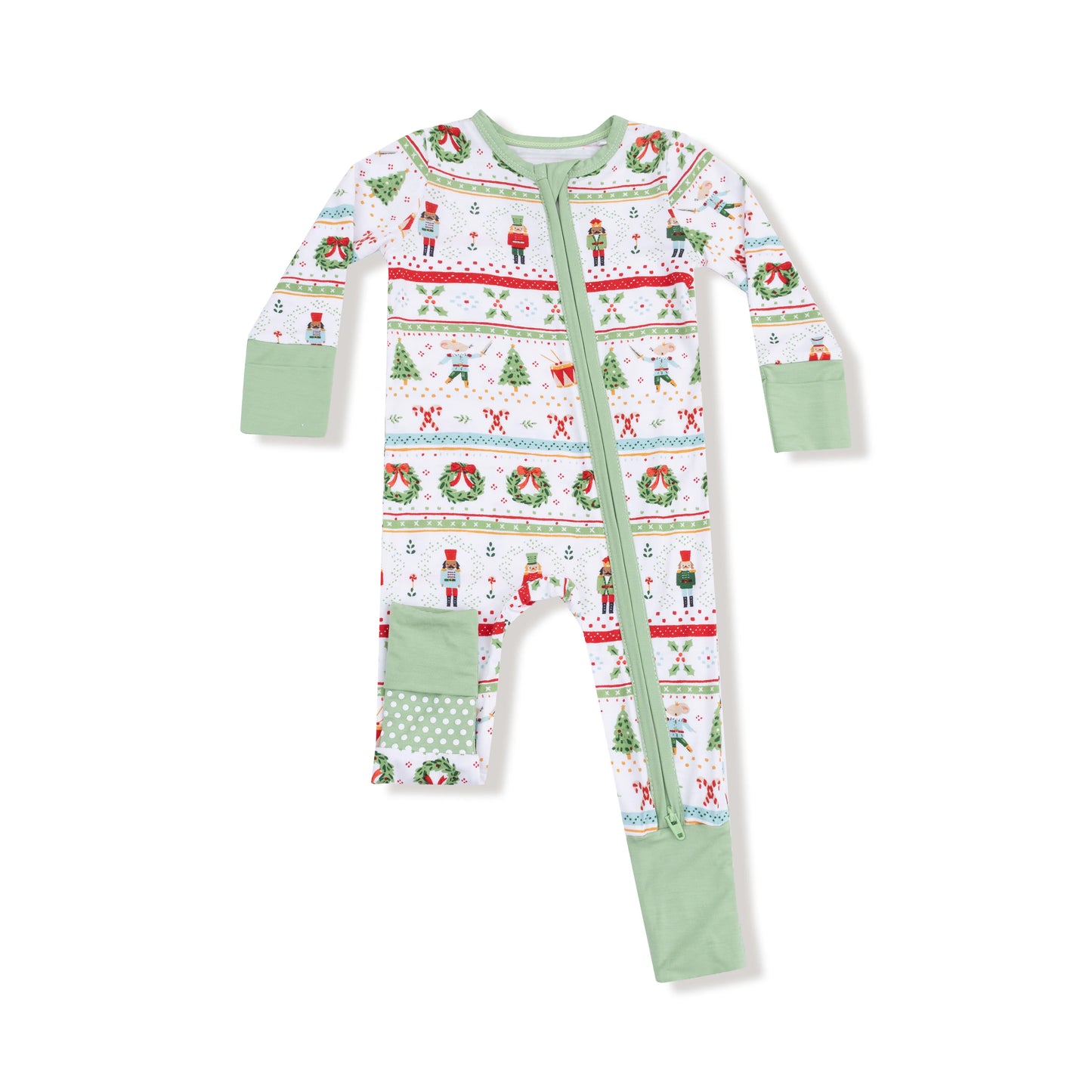 Boy Nutcracker Zipper Romper