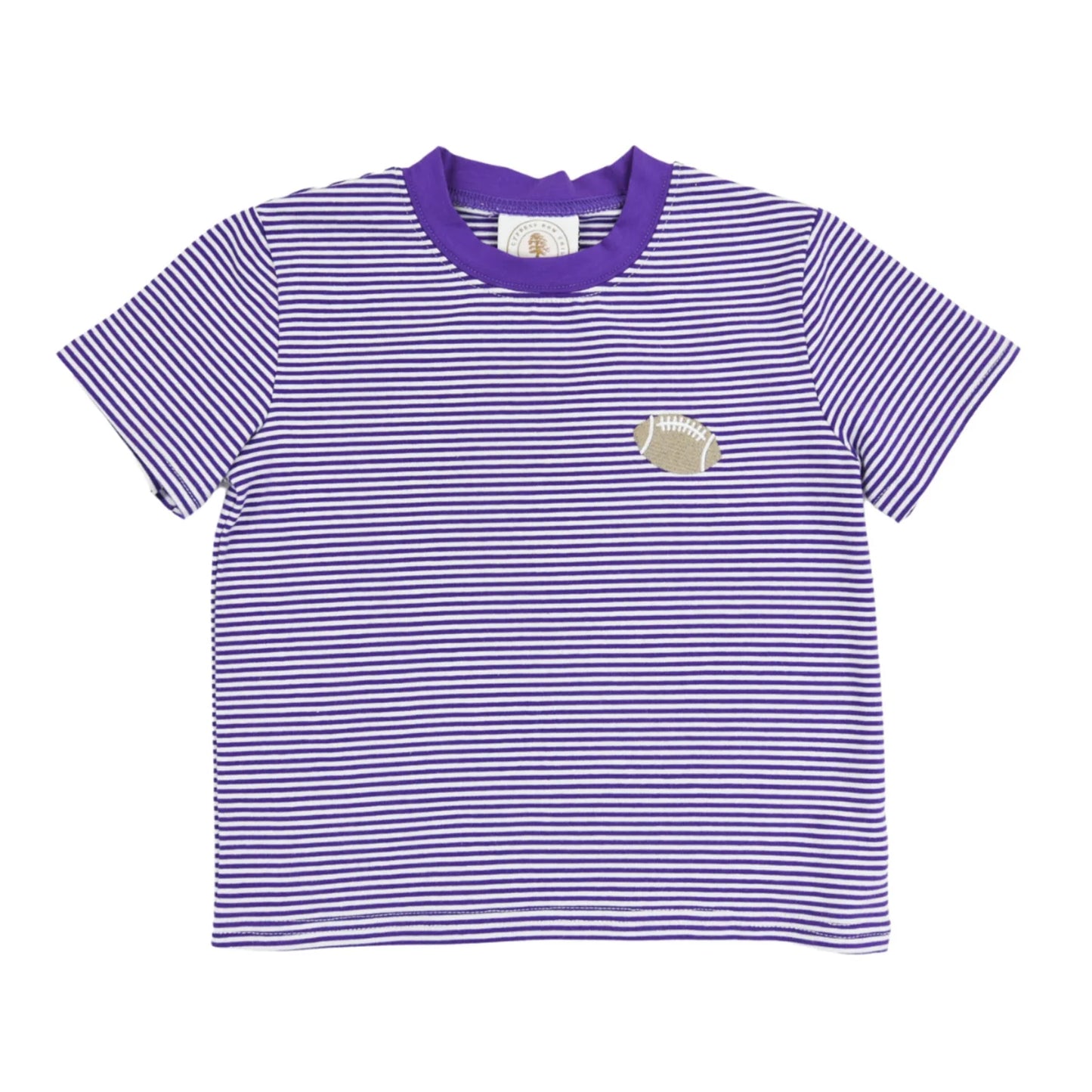 Purple Stripe Tailgate Tshirt