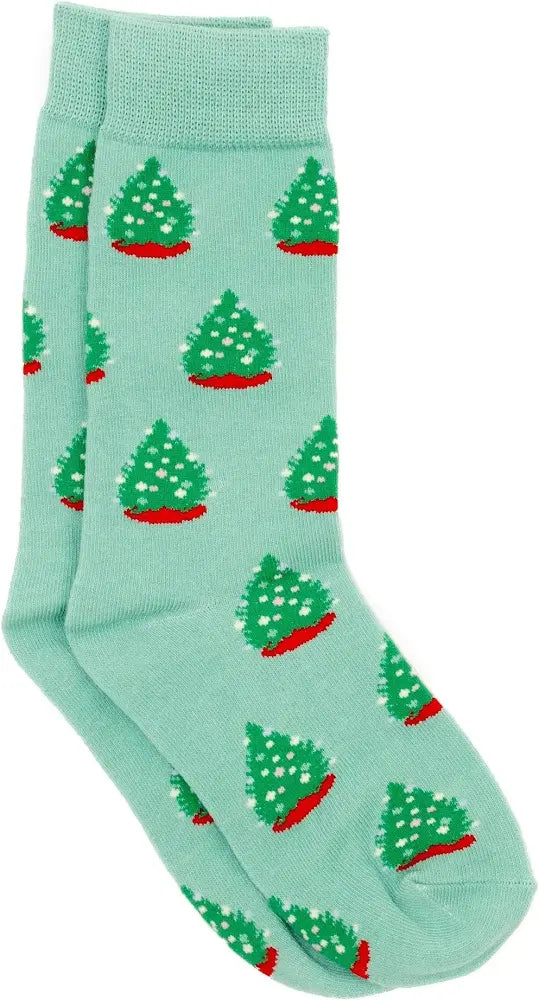 Lucky Duck Socks - Christmas Tree