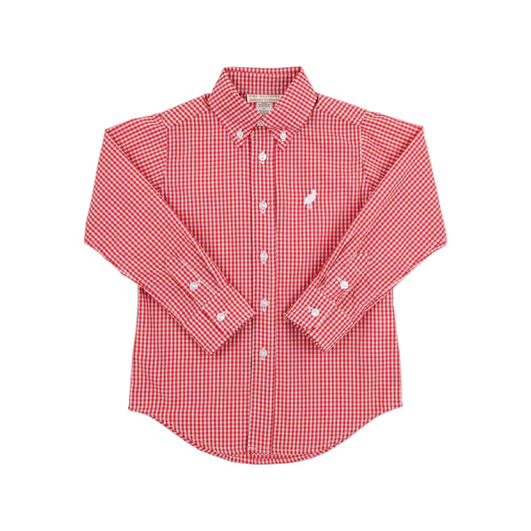 Deans List Dress Shirt Richmond Red