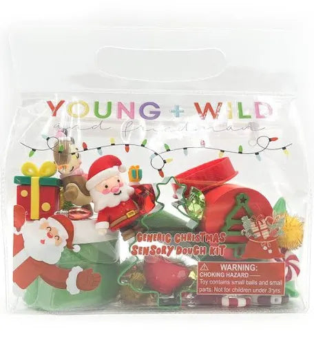 Christmas Sensory Dough Bag