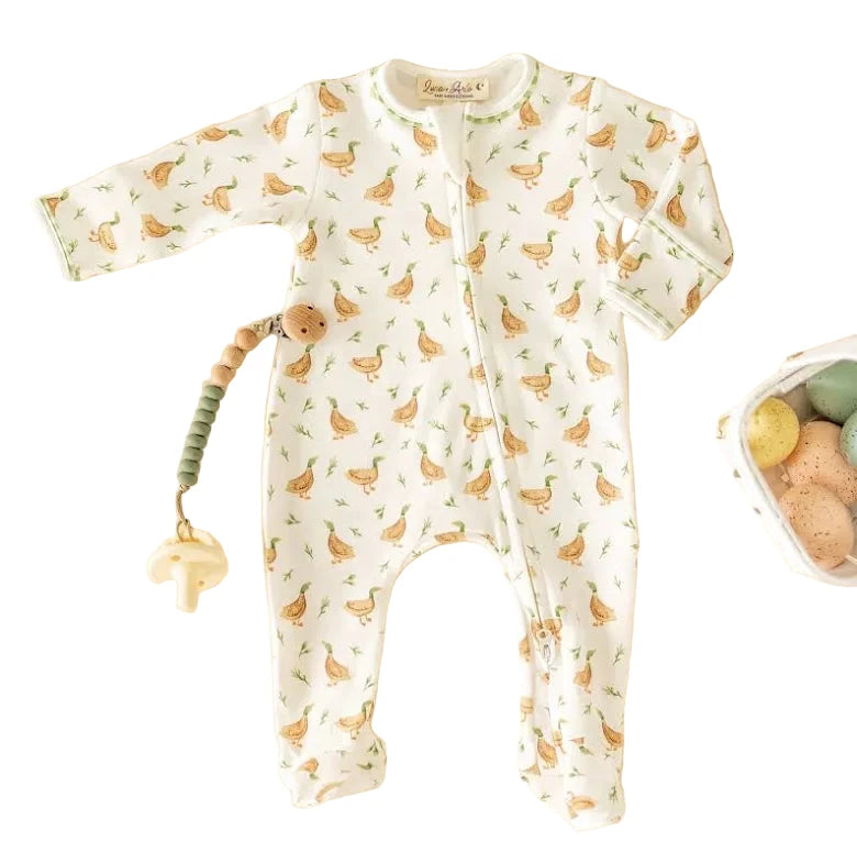 Meadowland Mallards Zip Footie