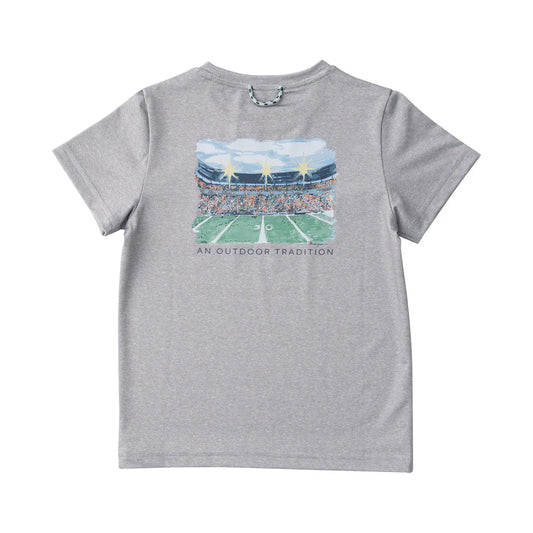 Performance 50 Yard Line Stadium Tee
