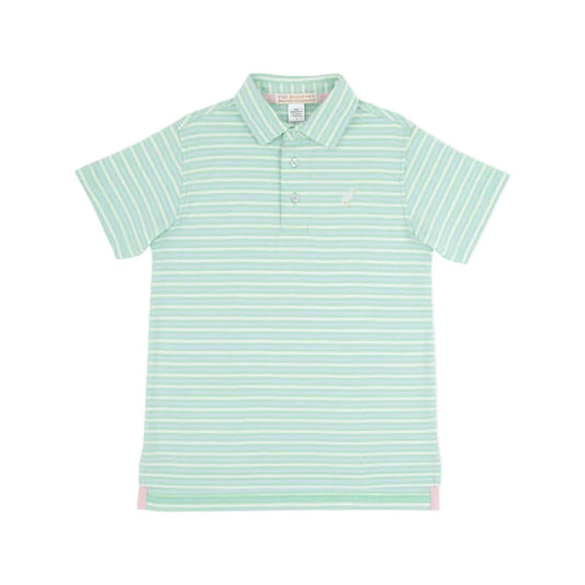 Sumner County Stripe Prim & Proper Polo