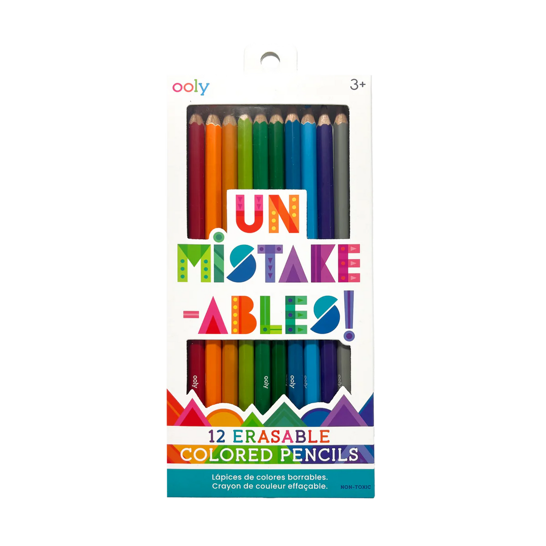 Un-Mistake-Ables! Erasable Colored Pencils