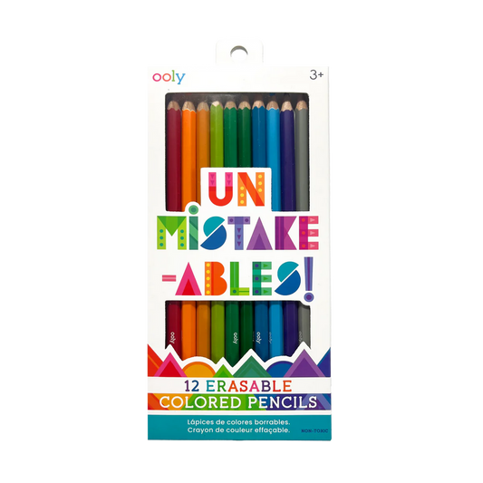 Un-Mistake-Ables! Erasable Colored Pencils