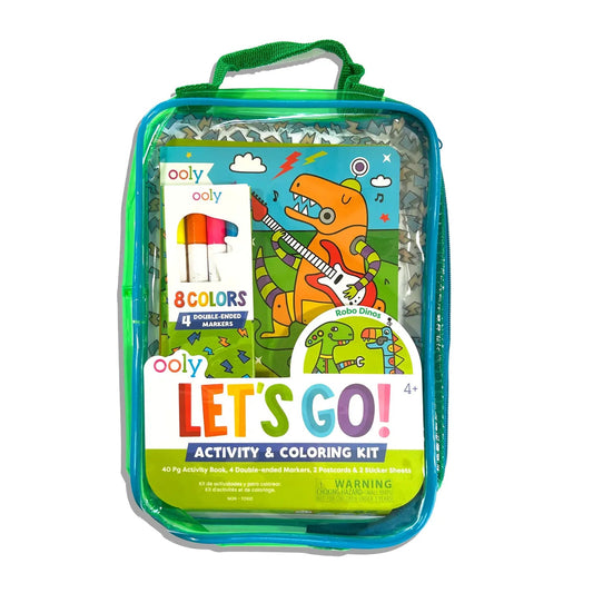 Let’s Go!: Activity & Coloring Kit