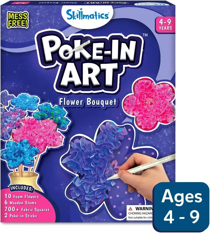 Poke-In Art Flower Bouquet