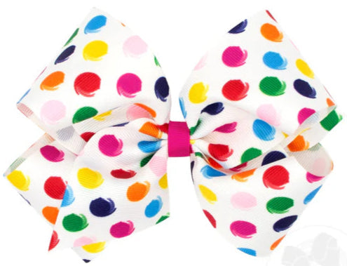 Medium Back to School Polka Dot