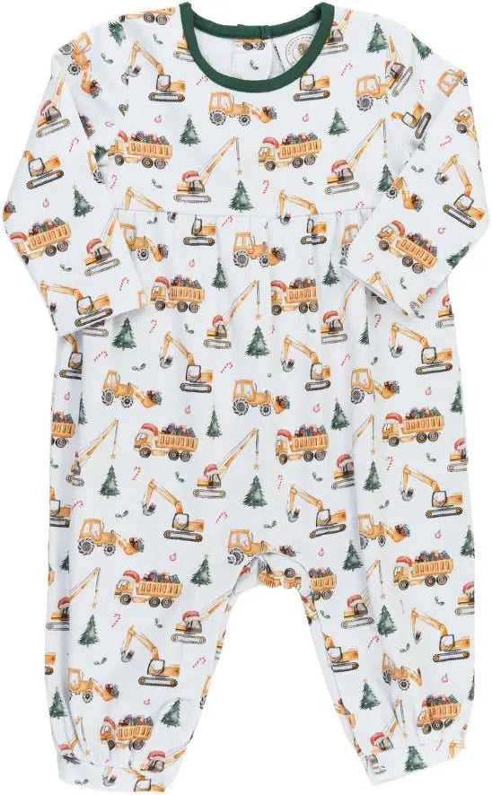 Christmas Construction Parker Playsuit