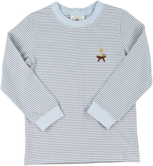 Oh Holy Night Boys LS Tee