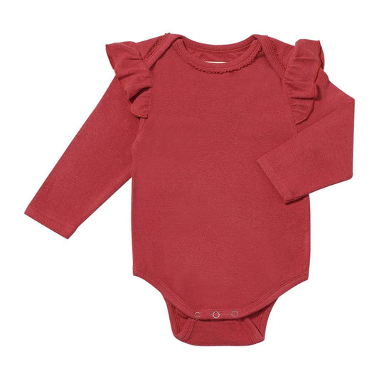 Francie Onesie - Berry