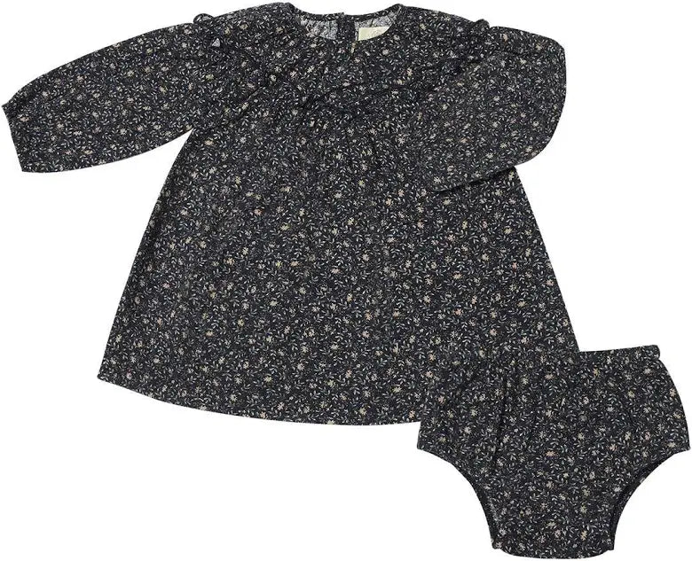 June Dress - Black Floral