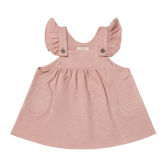 Opal Pinafore - Rose