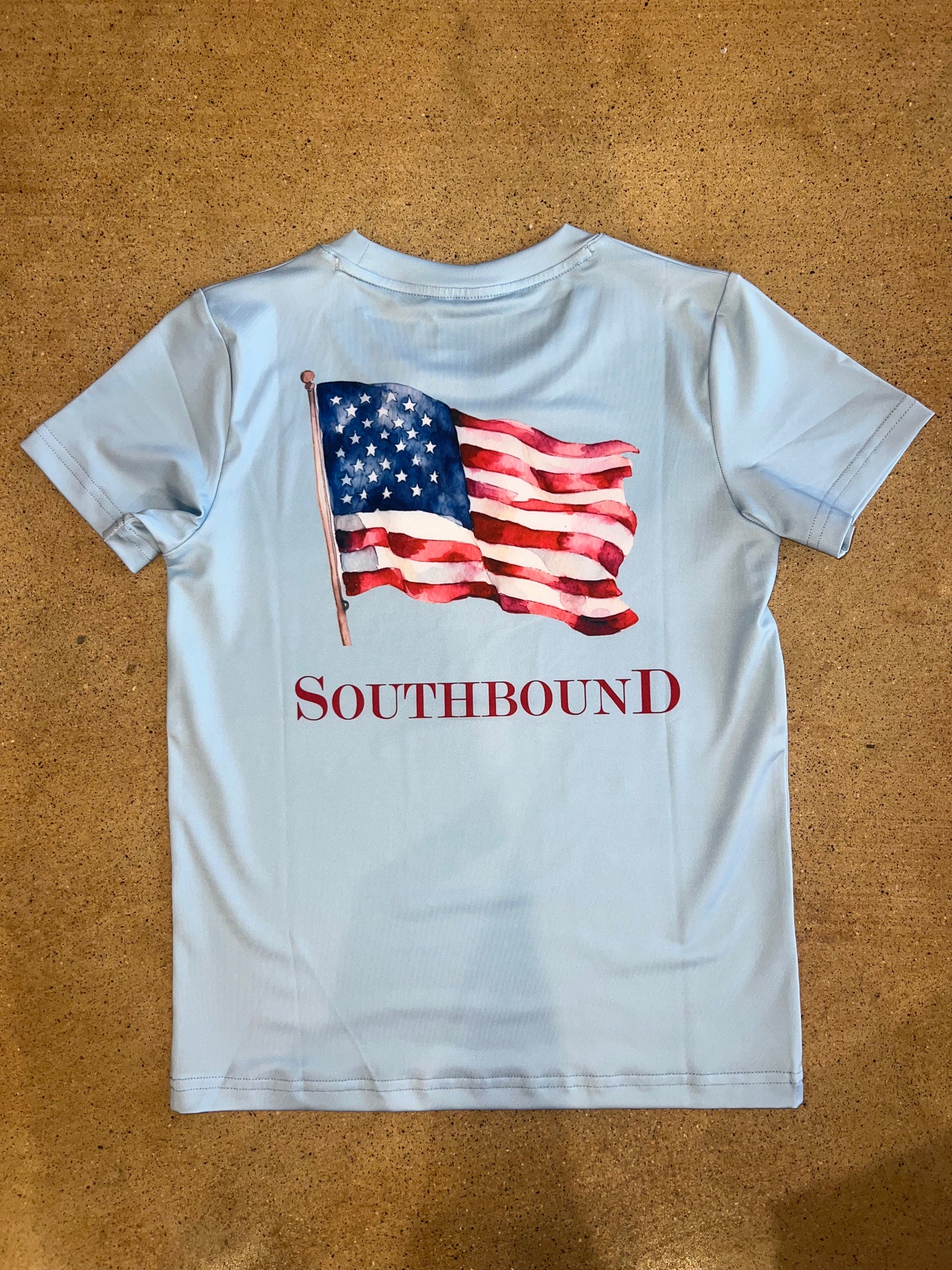 USA Flag Performance Tee