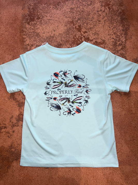 Seafoam Performance Stay Fly Tee