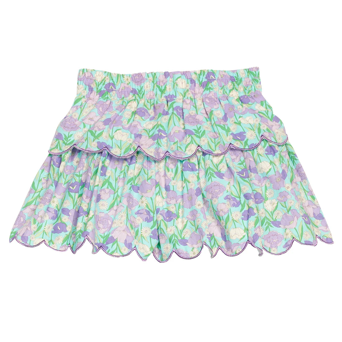Tillies Tulips Two Tiered Skort