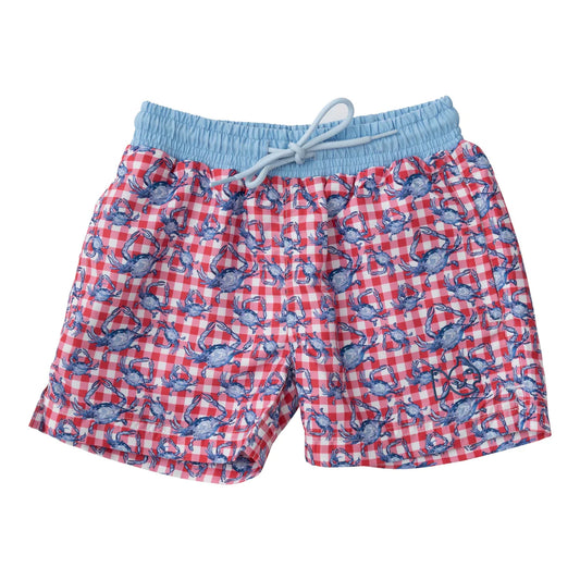 Americana Crab Swim Trunks