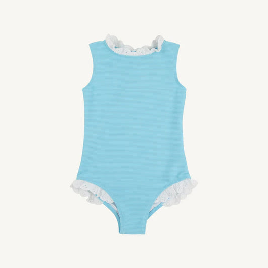 Belhaven Blue Sleeveless Sarasota Surf Suit