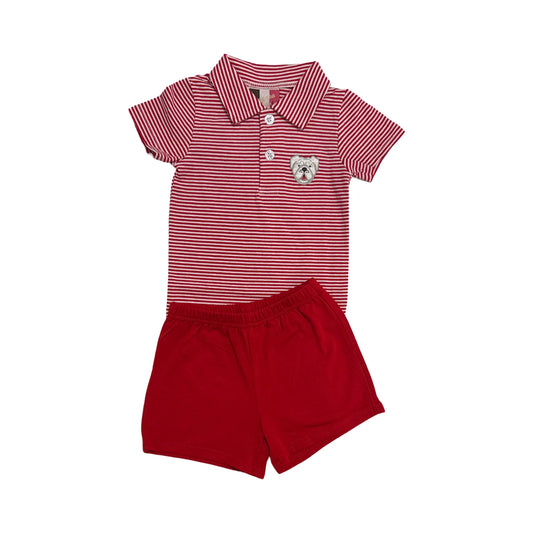 Bulldogs Boy Short Set