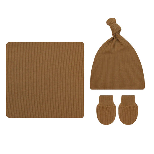 Chandler Ribbed Newborn Hat Bundle