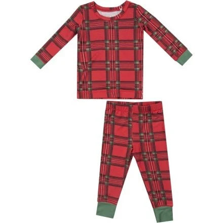 Christmas Vintage Plaid 2 PC Set