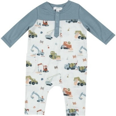 Construction Alphabet Romper