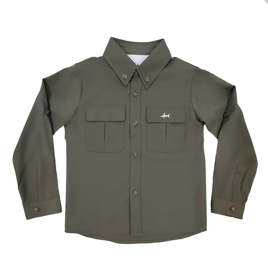 Flagler Fishing Shirt - Olive