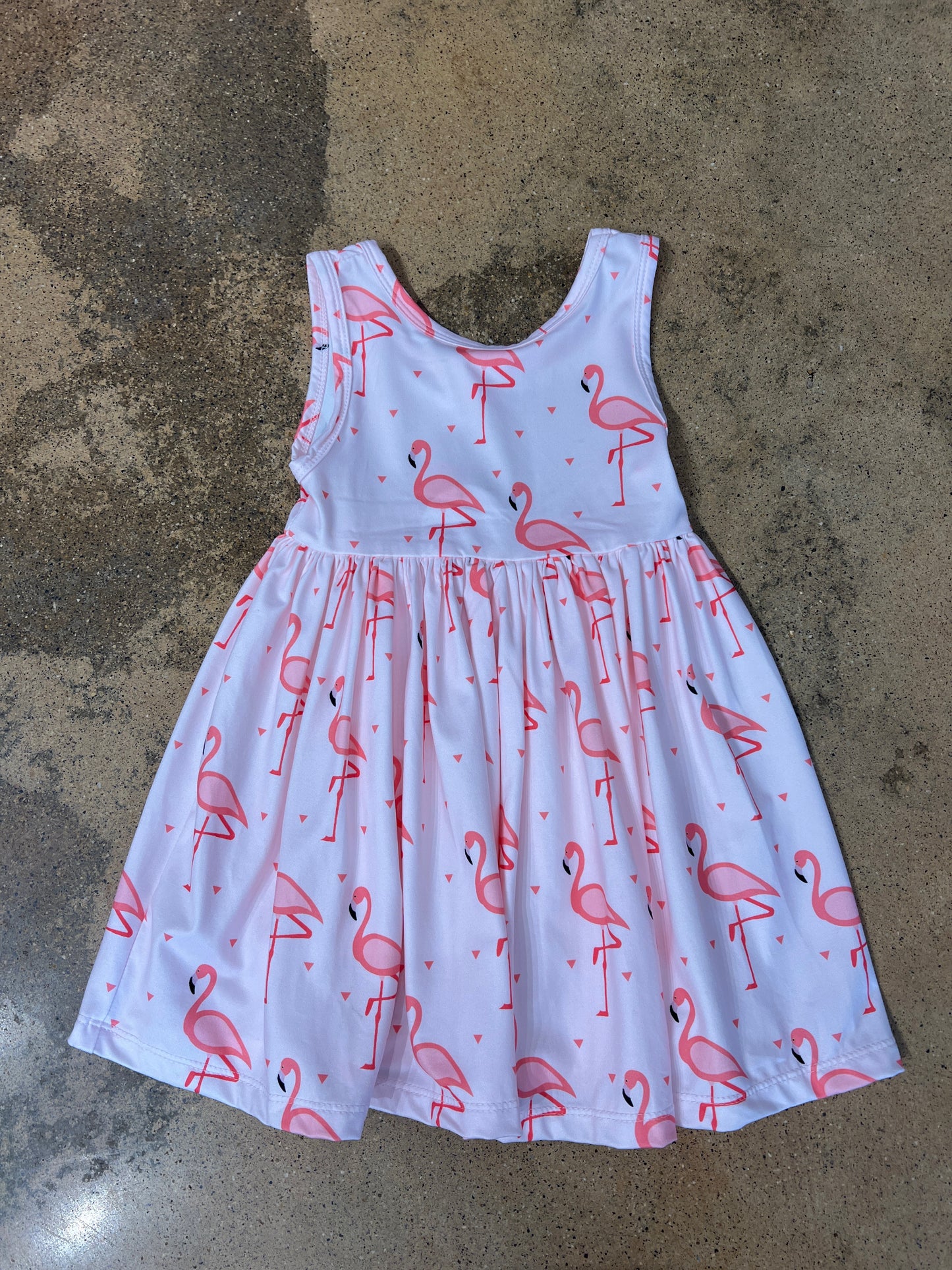 Pink Paradise Tank Twirl Dress