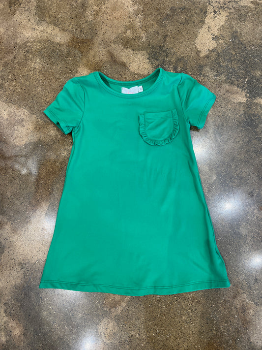 Kelly Green Tshirt Dress