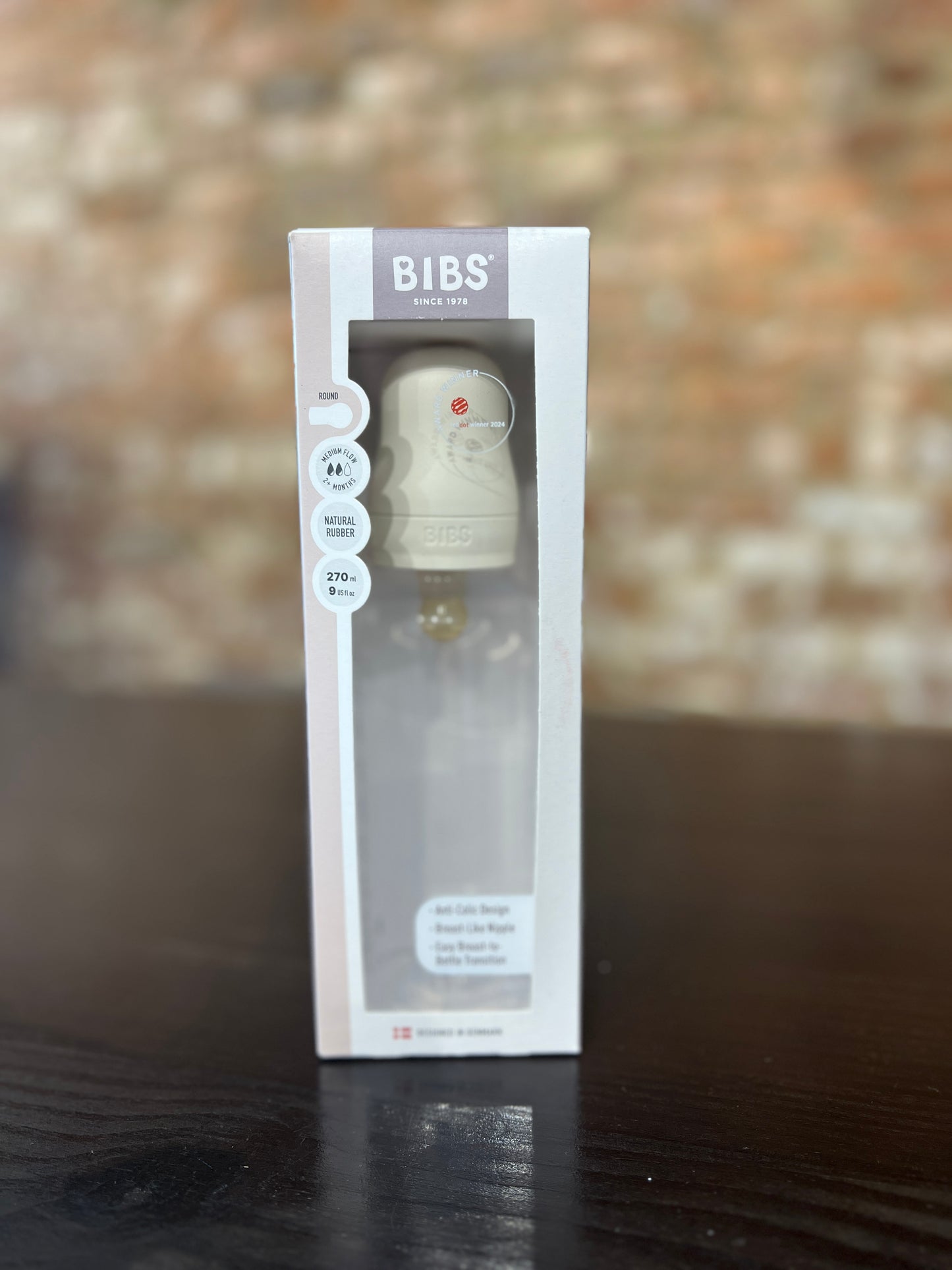 BPA-Free Plastic Bottle - Ivory 270ml