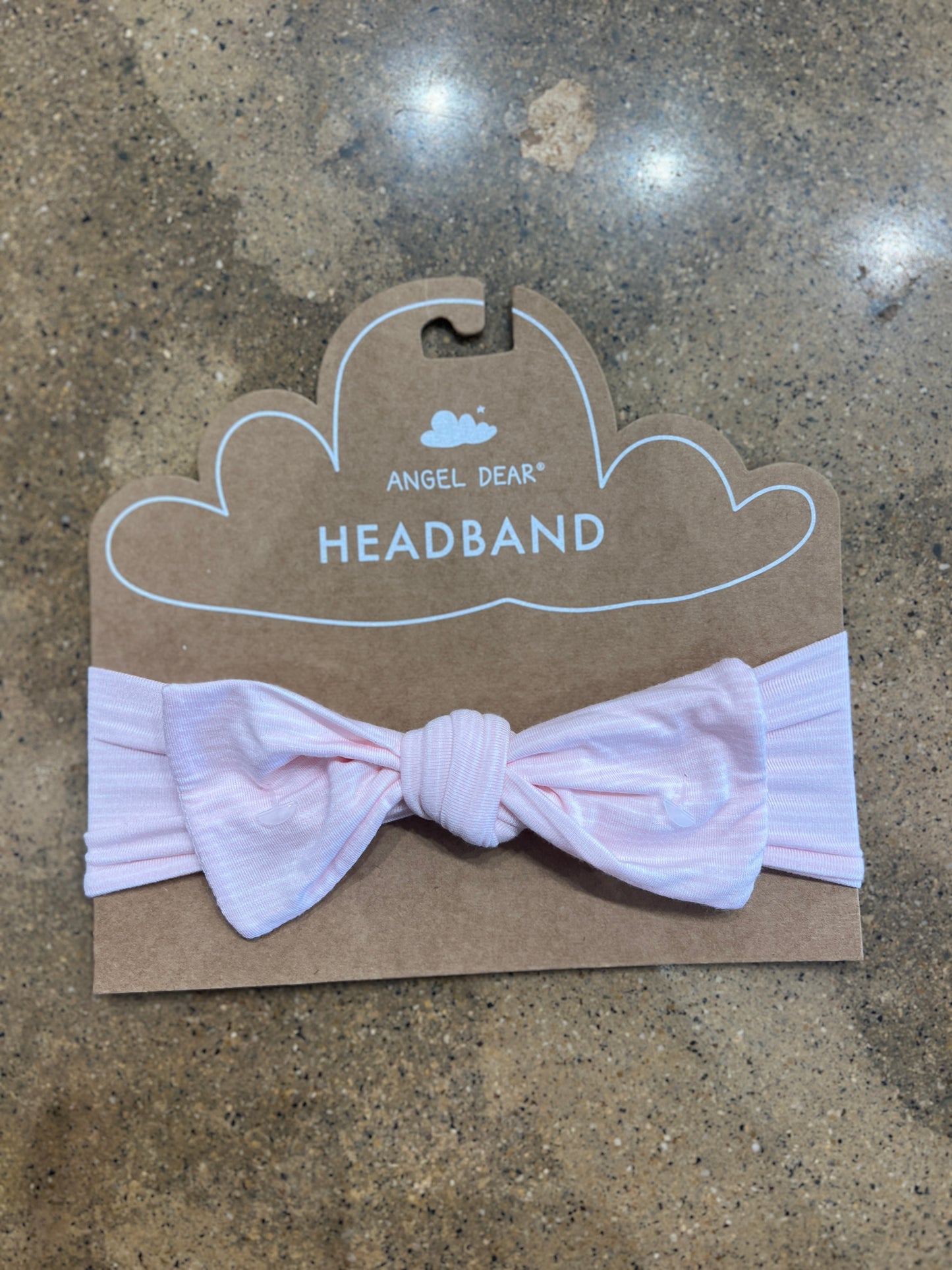 Light Pink Stripe Headband