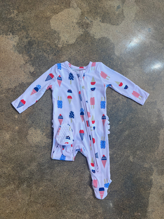 American Ice Cream Pink Zipper