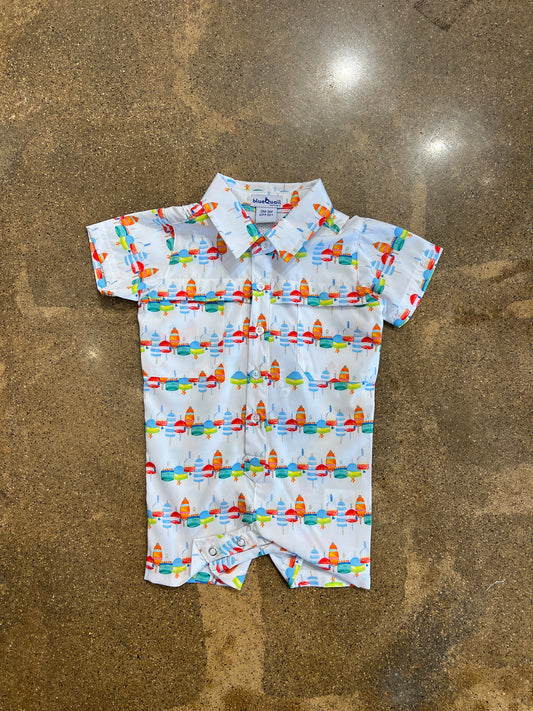 Buoy Short Sleeve Romper