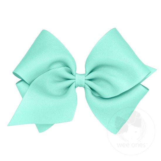 Mini King Classic Grosgrain Hair Bow