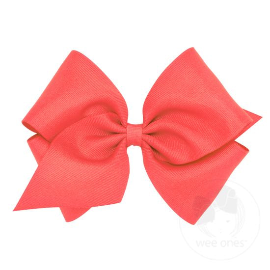 Mini King Classic Grosgrain Hair Bow