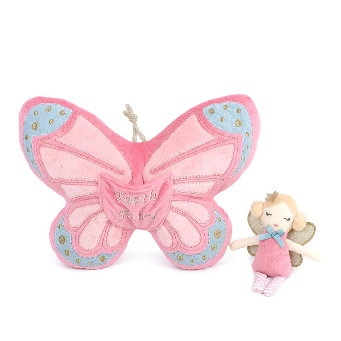 Butterfly Pink Tooth Fairy Pillow