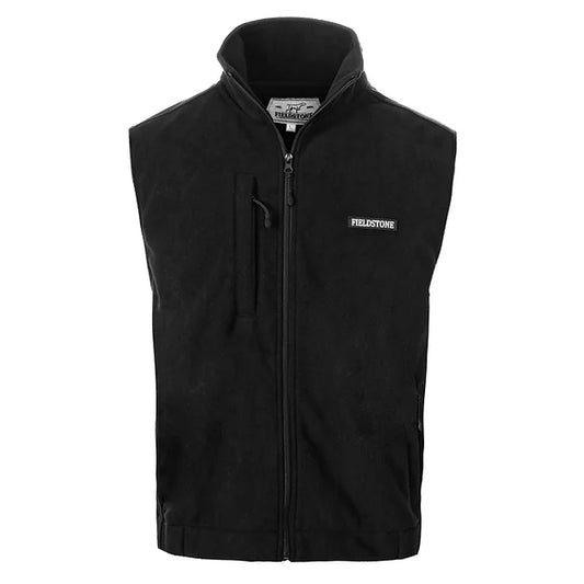 Scout Heavyweight Fleece Vest - Black