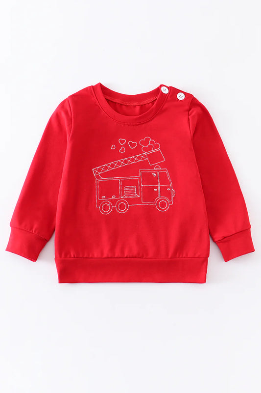 Firetruck Valentine Shirt