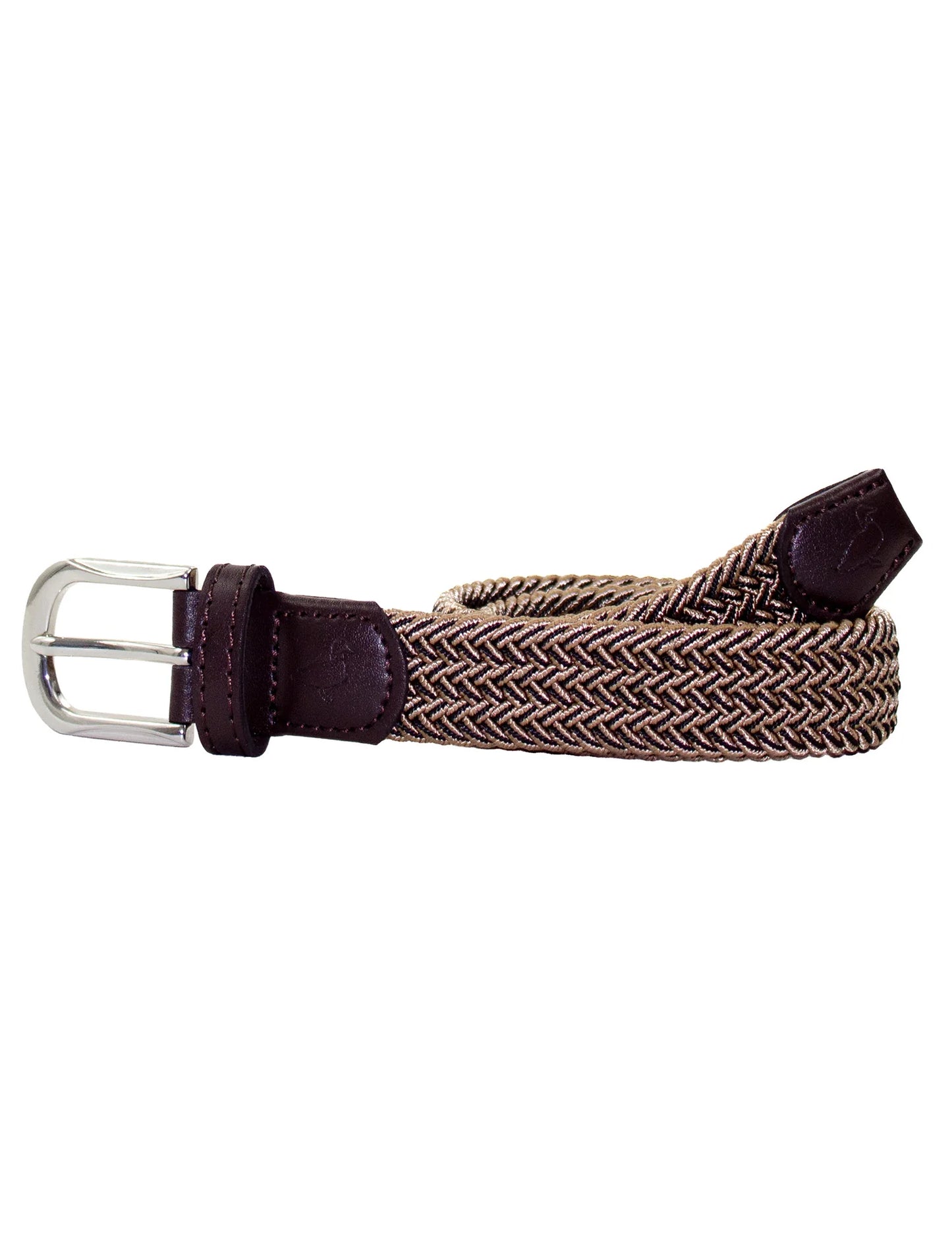 Country Club Stretch Belt- Saddle